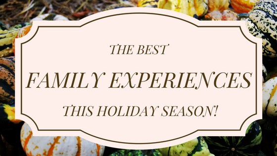 The Best Family Experiences this Holiday Season!